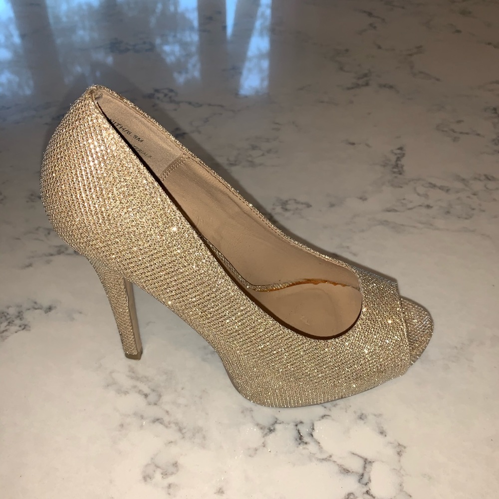 Diba London gold heels